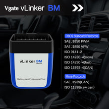 Lade das Bild in den Galerie-Viewer, Vgate vLinker BM OBD2 Scanner