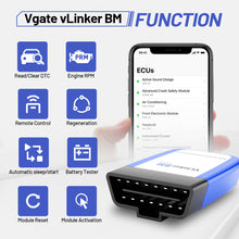 Lade das Bild in den Galerie-Viewer, Vgate vLinker BM OBD2 Scanner