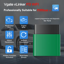 Lade das Bild in den Galerie-Viewer, Vgate vLinker FD WiFi OBD2 Scanner
