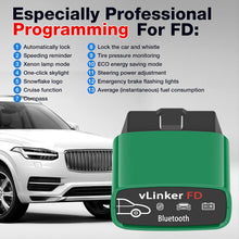 Load image into Gallery viewer, Vgate vLinker FD Bluetooth OBD2 Scanner