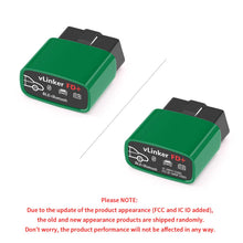 Lade das Bild in den Galerie-Viewer, SALE (neuwertig) – Vgate vLinker FD+ Bluetooth (BLE) OBD2 Scanner
