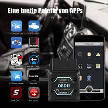 Lade das Bild in den Galerie-Viewer, Vgate vLinker FS Bluetooth OBD2 Diagnosegerät Adapter für iOS, Android & Windows