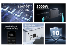 Lade das Bild in den Galerie-Viewer, MARSTEK MST-MI0800W Mikrowechselrichter für Balkonkraftwerk