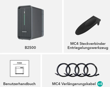 Lade das Bild in den Galerie-Viewer, SALE (neuwertig) - Marstek SATURN B2500-D (neue Version: 2x 800W-Eingangsleistung) Speicher für Balkonkraftwerk