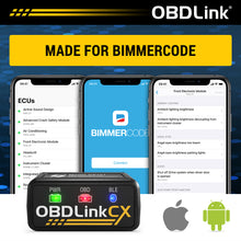 Load image into Gallery viewer, OBDLINK CX Bluetooth OBD2 Scanner 431101, OBD Solutions, BimmerCode