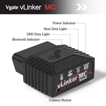 Load image into Gallery viewer, Vgate vLinker MC Bluetooth OBD2 Scanner
