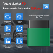 Load image into Gallery viewer, Vgate vLinker FD Bluetooth OBD2 Scanner
