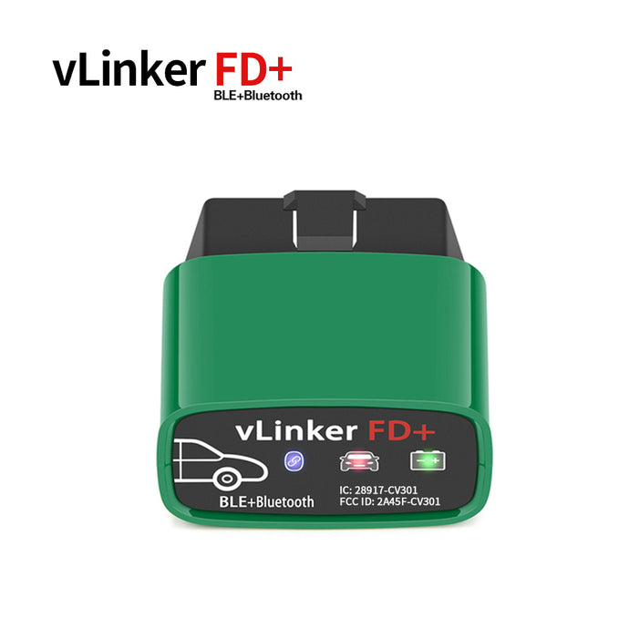 Vgate vLinker FD+ Bluetooth (BLE) OBD2 Scanner