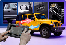 Load image into Gallery viewer, iCarsoft US V4.0 OBD Diagnosegerät für Ford / Jeep / Chrysler weitere amerikanische Marken
