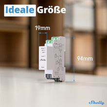 Lade das Bild in den Galerie-Viewer, Shelly Pro 3EM 400A Smart Meter für PV-Anlagen

