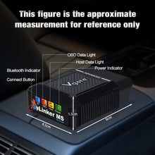 Lade das Bild in den Galerie-Viewer, Vgate vLinker MS Bluetooth MFI OBD2 Diagnosegerät Fehlercodeleser OBDII
