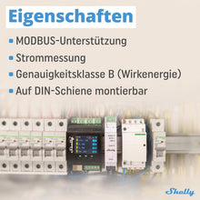 Lade das Bild in den Galerie-Viewer, Shelly Pro EM-50 Smart Meter für PV-Anlagen
