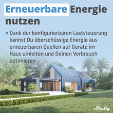 Lade das Bild in den Galerie-Viewer, Shelly Pro EM-50 Smart Meter für PV-Anlagen
