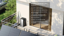 Lade das Bild in den Galerie-Viewer, EcoFlow STREAM Ultra All-in-One Balkonkraftwert mit 1,92 kWh Solarstromspeicher
