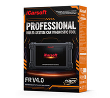 Lade das Bild in den Galerie-Viewer, iCarsoft FR V4.0 OBD Diagnosegerät für Fiat / Renault / Peugeot und weitere italienische / französische Marken
