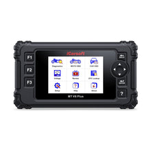 Lade das Bild in den Galerie-Viewer, iCarsoft MT V6 Plus Motorrad Diagnosegerät Multi-Marken | 4″ Button-Scanner | Bidirektional | 21 Marken | 5 Servicefunktionen | 16er-Kabelkit | lebenslang kostenlose Updates
