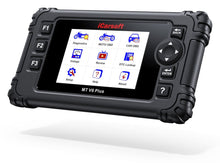 Lade das Bild in den Galerie-Viewer, iCarsoft MT V6 Plus Motorrad Diagnosegerät Multi-Marken | 4″ Button-Scanner | Bidirektional | 21 Marken | 5 Servicefunktionen | 16er-Kabelkit | lebenslang kostenlose Updates
