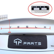 Load image into Gallery viewer, TPARTS Tesla carbon logo and carbon lettering

