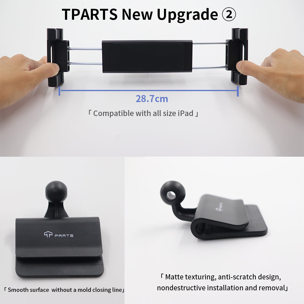 TPARTS Tablet-/ Handy-/ iPad-Halterung für Tesla Model 3 / Y – SL Elements