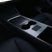 Lade das Bild in den Galerie-Viewer, TPARTS Tesla Model 3 / Y Mittelkonsole Carbon Cover / Abdeckung
