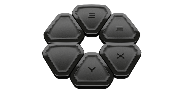 Six S3XY BUTTONS black and white (+ Commander and cable) for TESLA